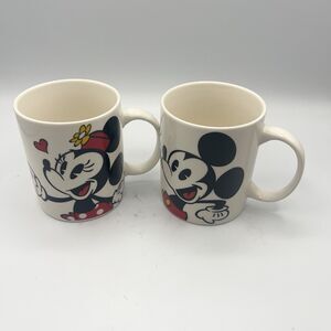 Minnie And Mickey Mouse Joyful 11 oz. Mug by Monogram - Set Of 2